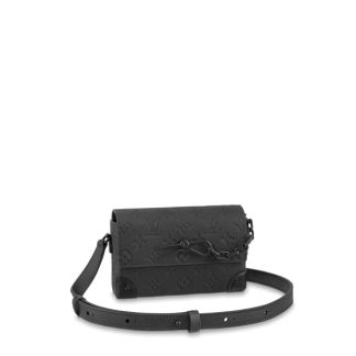 Portefeuille Steamer Wearable Taurillon Monogram Sacs de luxe Homme M81746